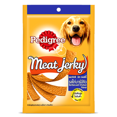 Pedigree Dog Treats Meat Jerky Barbecued Chicken